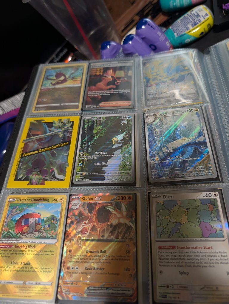 Pokemon cards full binder