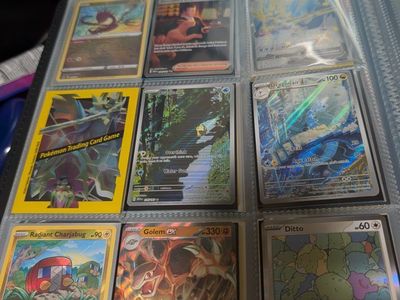 Pokemon cards full binder