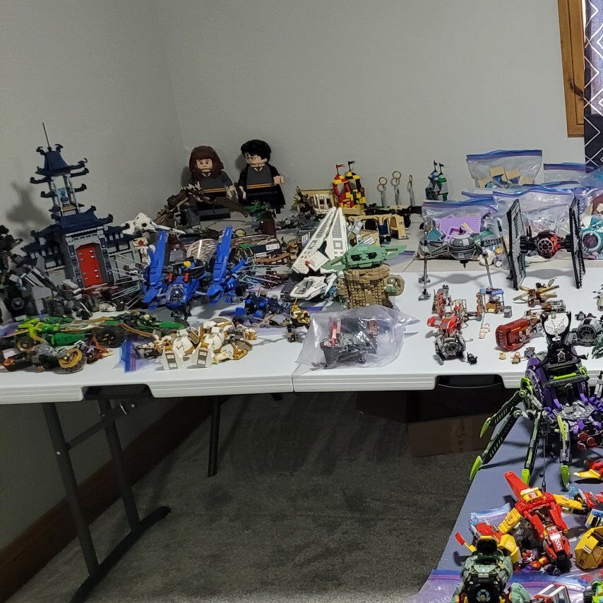 huge lot of legos