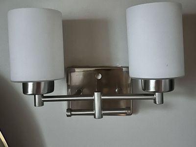 Double Sconce Wall Fixture.