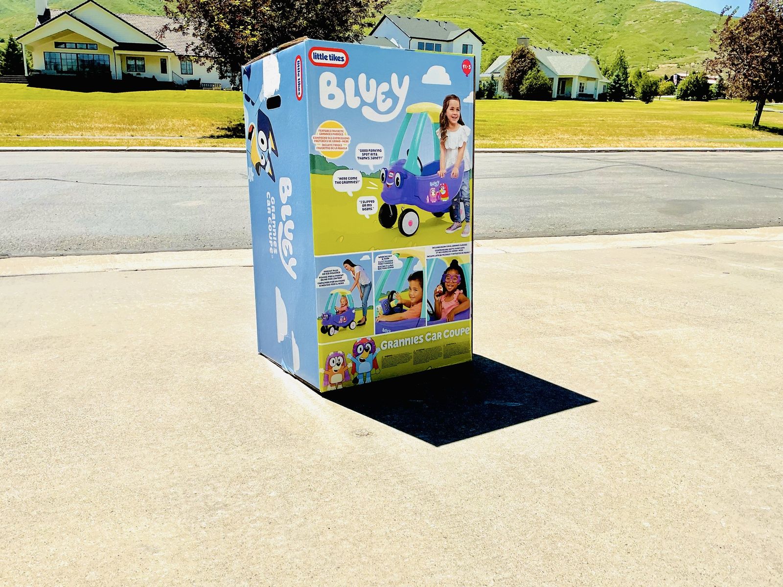 Bluey granny coupe car- new in box!