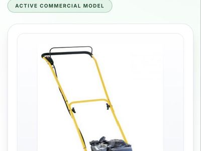 HoverMower HM16H-4 16" Hover Lawn Mower with Honda GXV57 4-Stroke Engine