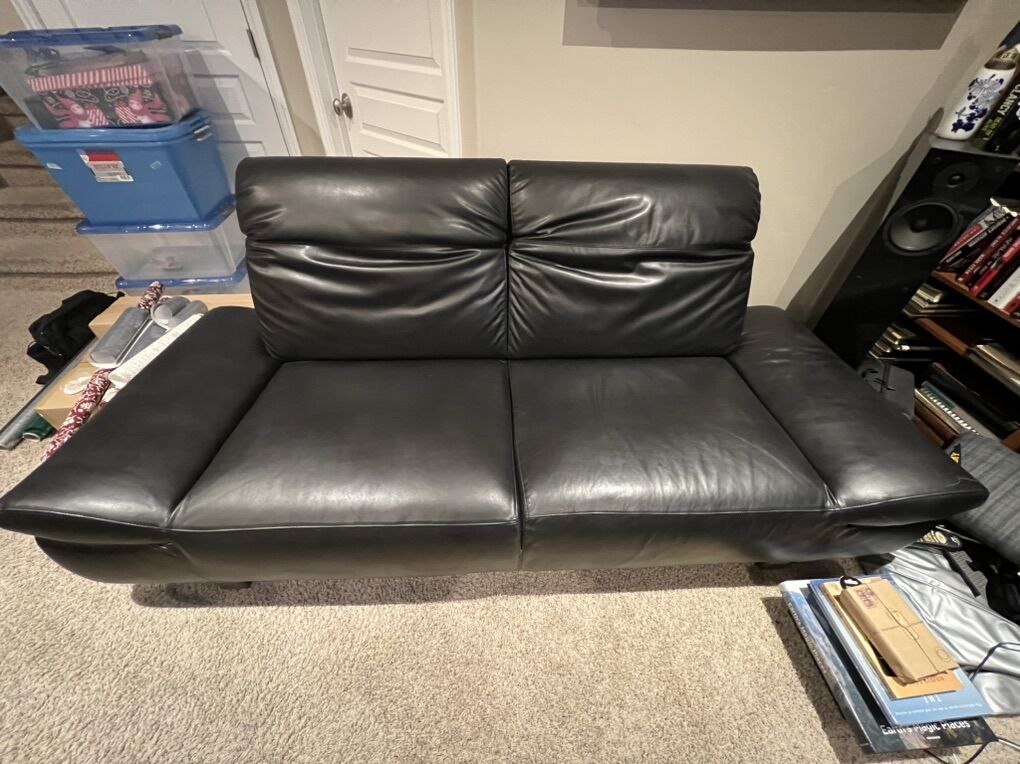 Italian Leather Couch