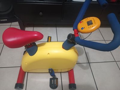 Kids Stationary Exercise Bike - Bright Colors