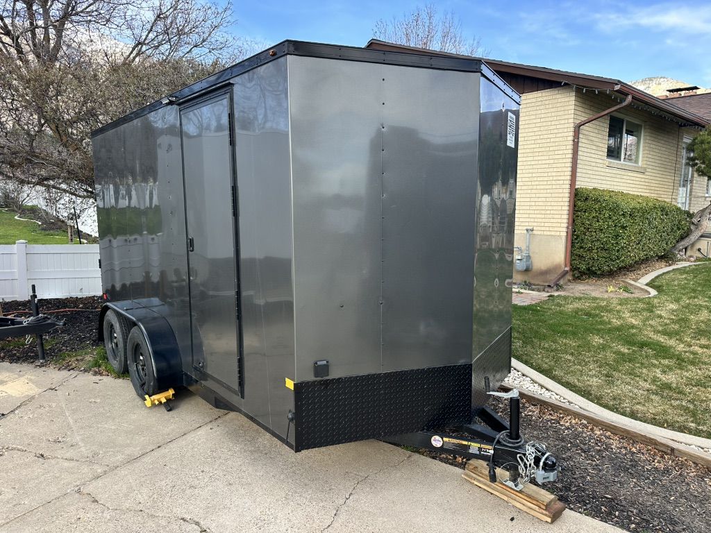 Solar Powered Trailer For Shop/Office/Camper