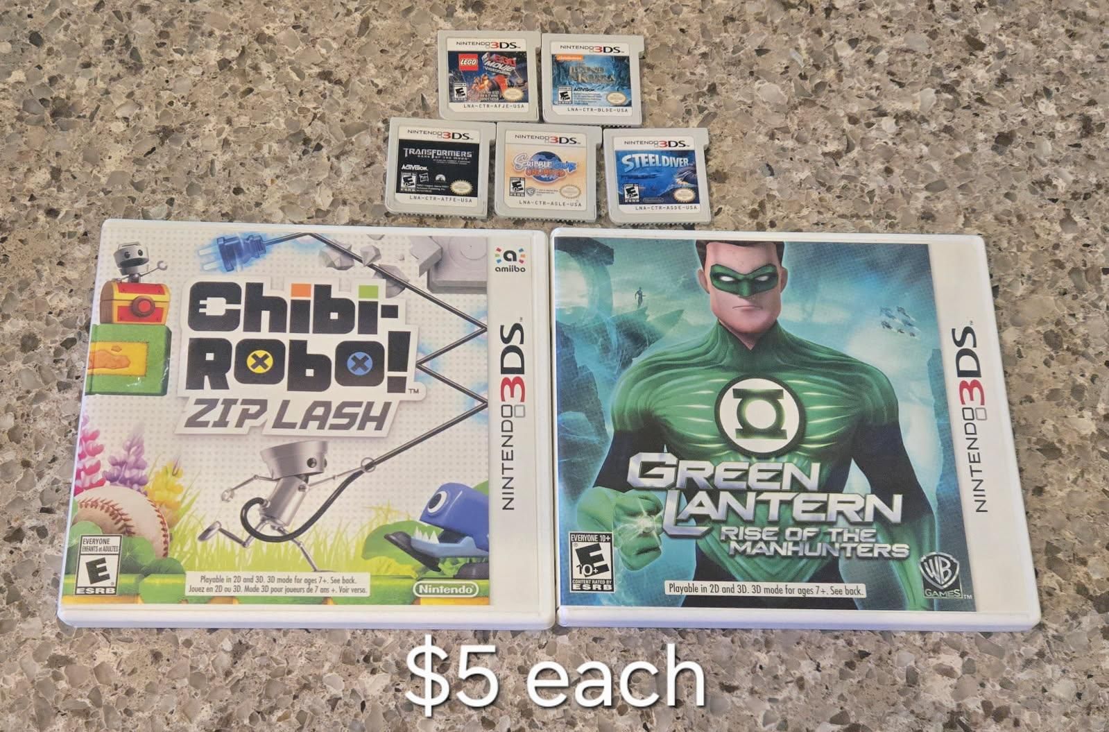 Nintendo 3ds games $5 each including Angry Birds Trilogy! trades considered!