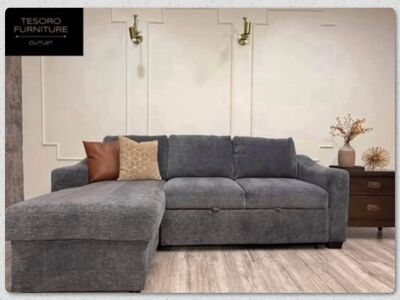 ARIA SECTIONAL SOFA BED WITH STORAGE FREE DELIVERY