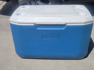coleman cooler, ice chest
