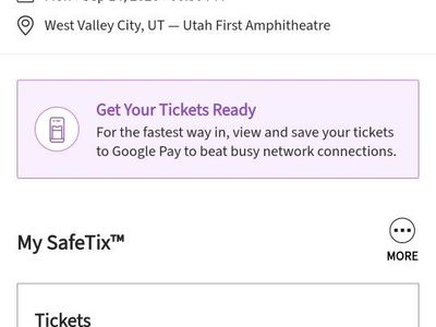 2 Rob Zombie Concert Tickets - Sep 14, 2026 - Utah First Amphitheatre