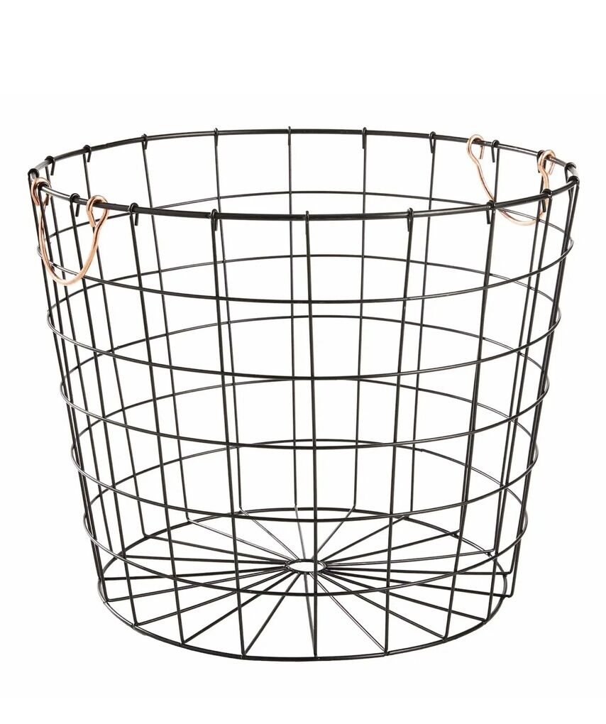 Round Wire Storage Basket 18 Inch