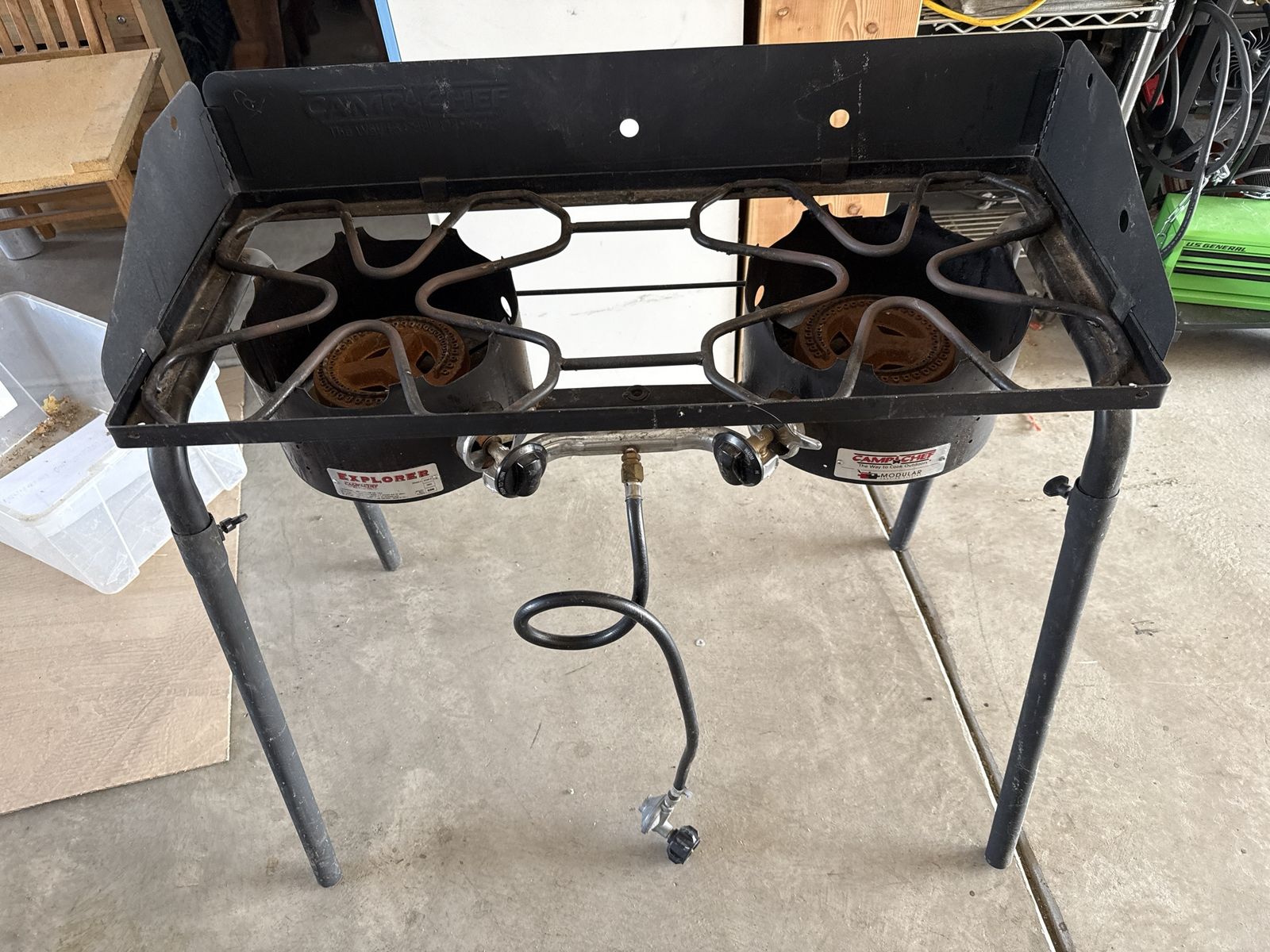 Camp Chef Explorer 2-Burner Outdoor Propane Stove