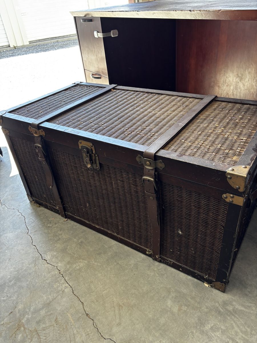 Wicker Storage Chest