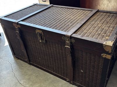 Wicker Storage Chest