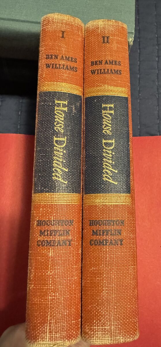 “House Divided Vol 1 & 2” by Ben Ames Williams