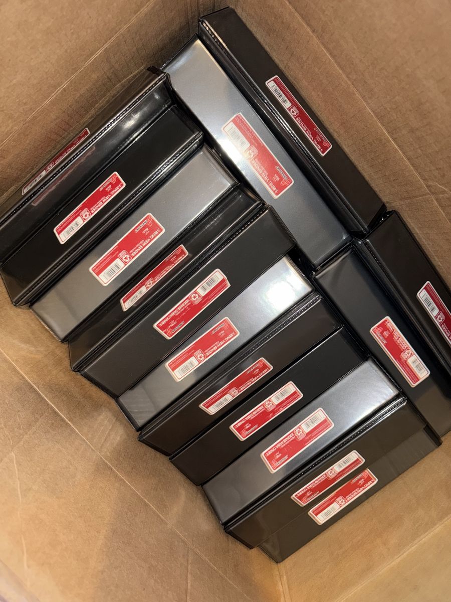 15 New 3-Ring binders 1-1/2 inch!