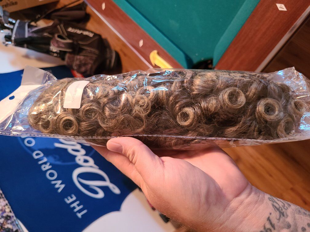 Short Curly with Bangs