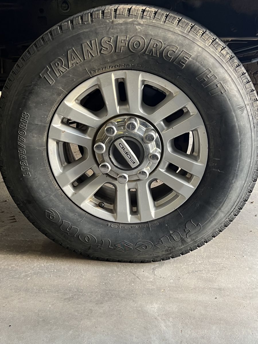 Ford super duty wheels, tires