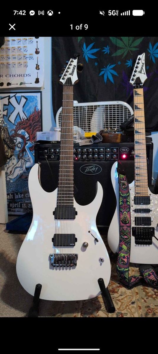 Ibanez RGIR20FE iron label for trade