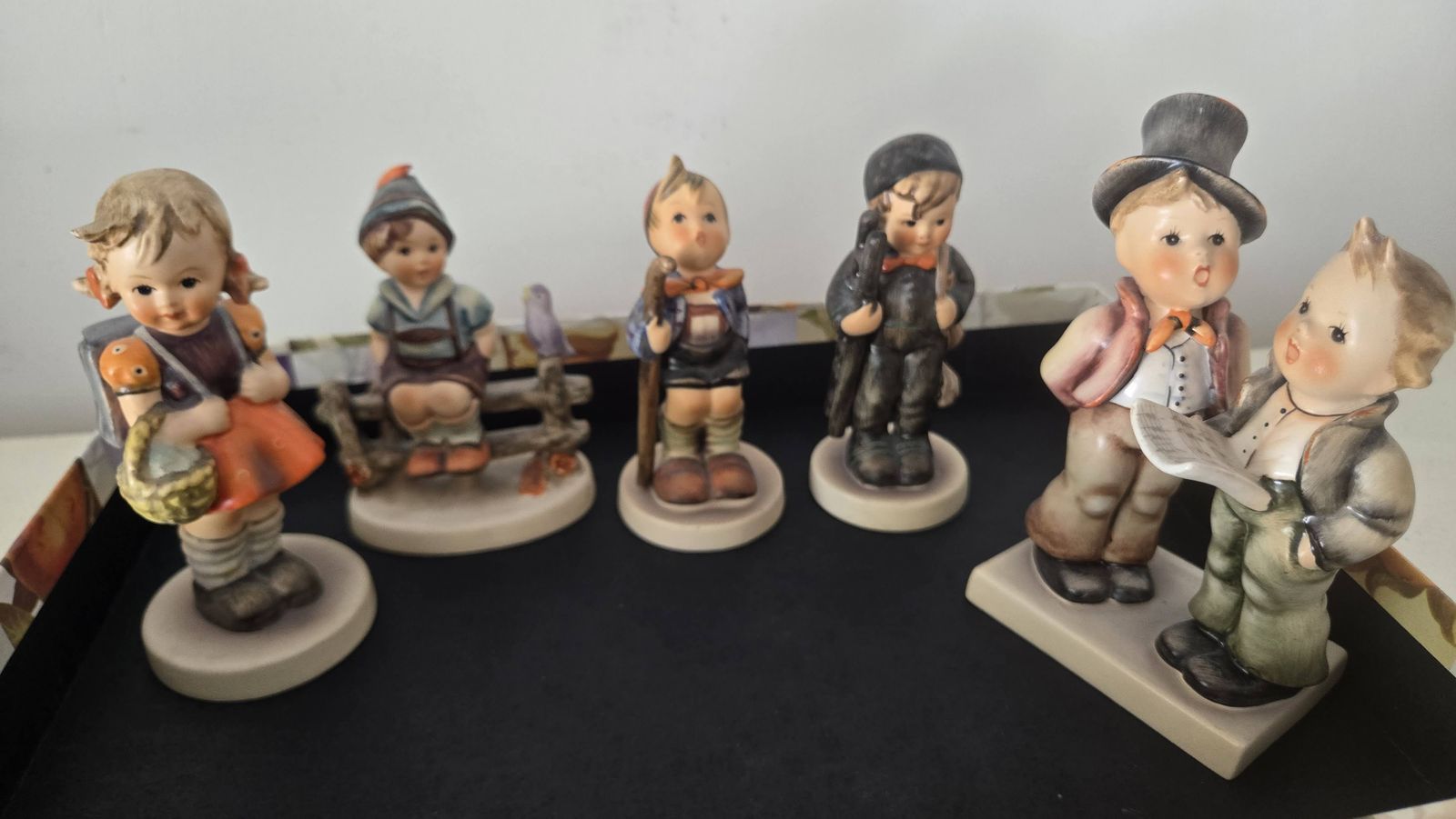 Set of 5 Vintage Hummel Figurines