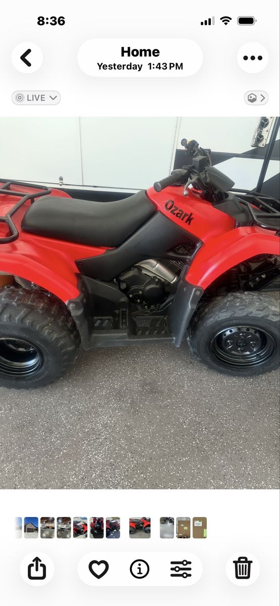 2002 Suzuki Ozark 250cc