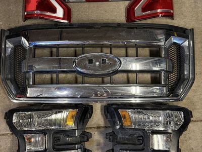 Ford F-150 Halogen Headlights, Grille, & Taillights (2015-2017) - Full Set