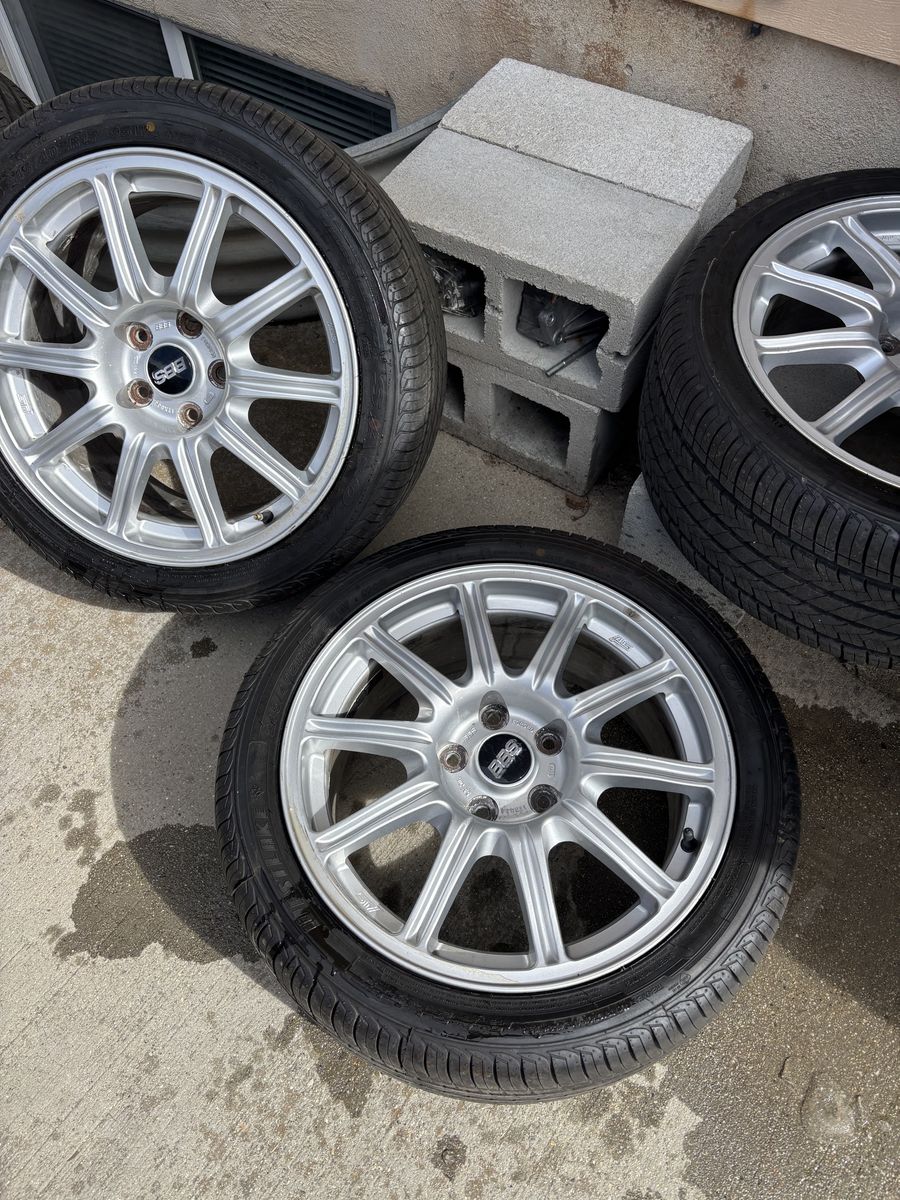 Subaru WRX STI bbs wheels