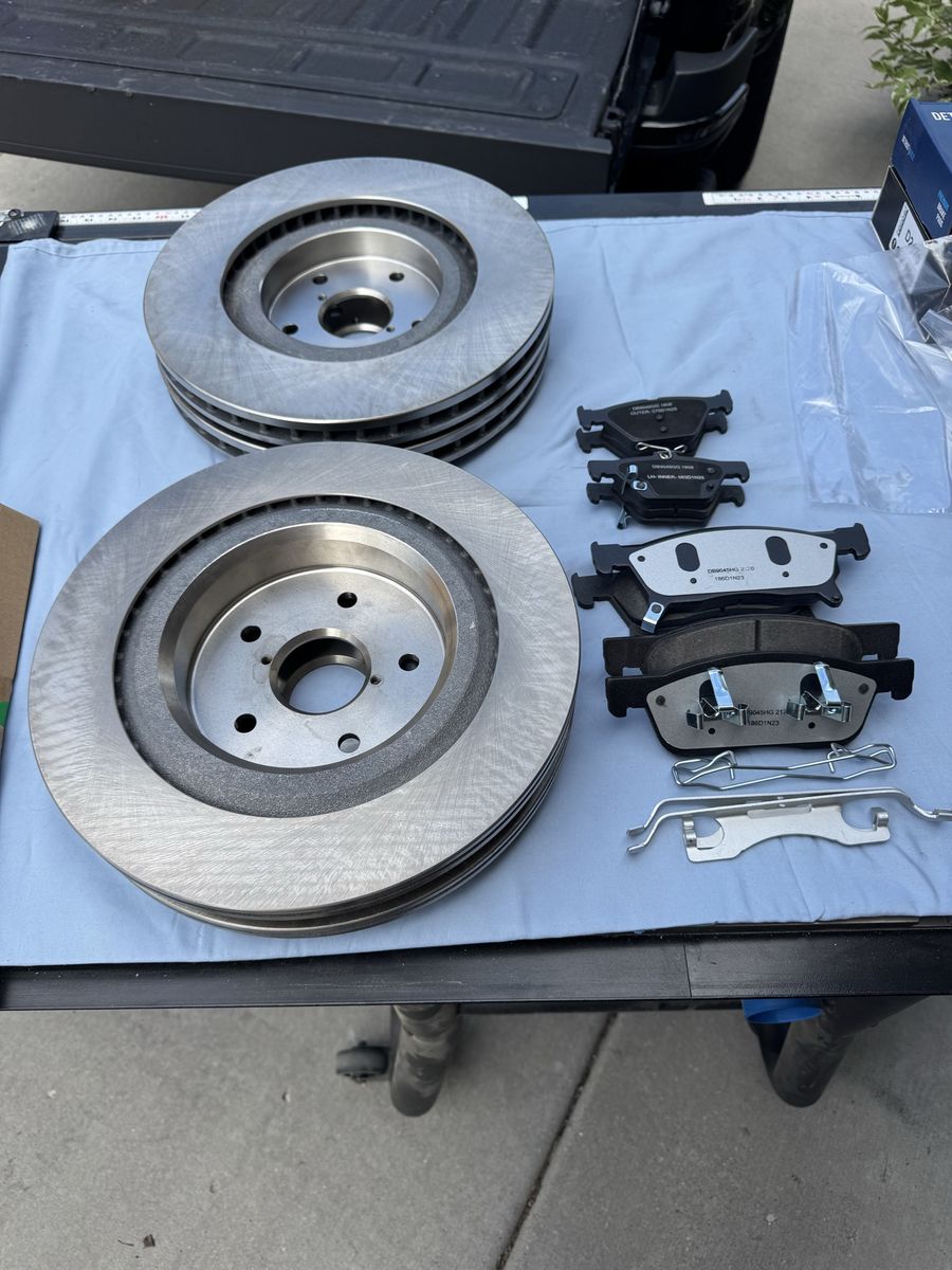New Subaru Accent Front Brake Rotors & Pads