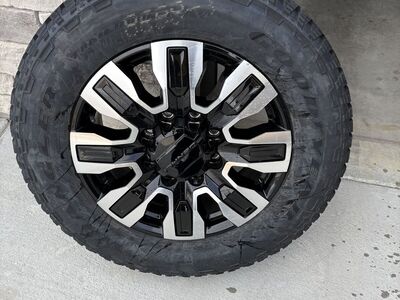 New Rims and Tires off a 2026 Denali ultimate