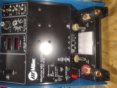 MIller Maxtron 450, D64 Wirefeeder,Miller Footpeda