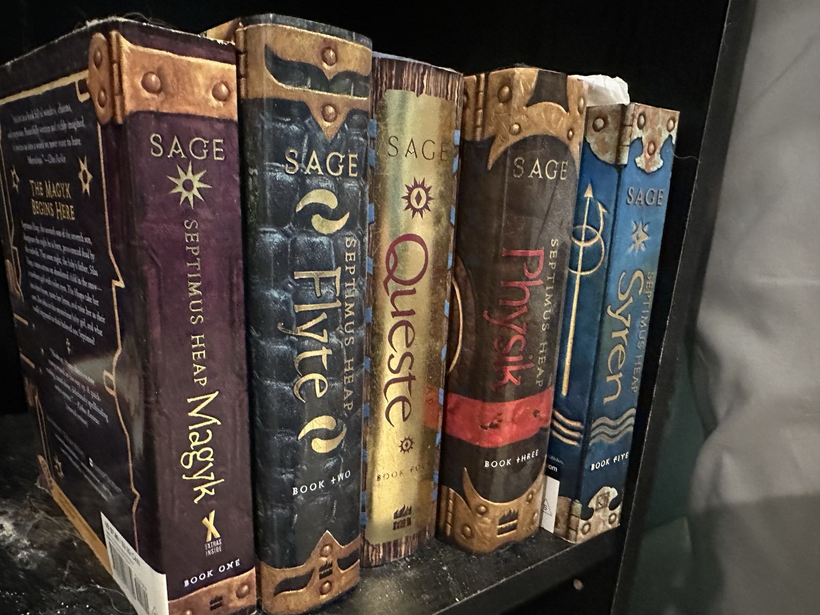 Septimus Heap series by Angie Sage: 5 books