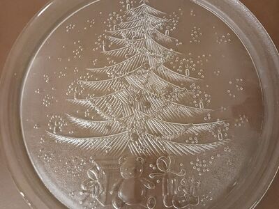 Christmas serving platter