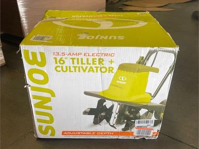 Corded Electric Garden Tiller & Cultivator with Steel Tines, Heavy-Duty Tilling Machine for Lawn, Yard, and Gardening Care,