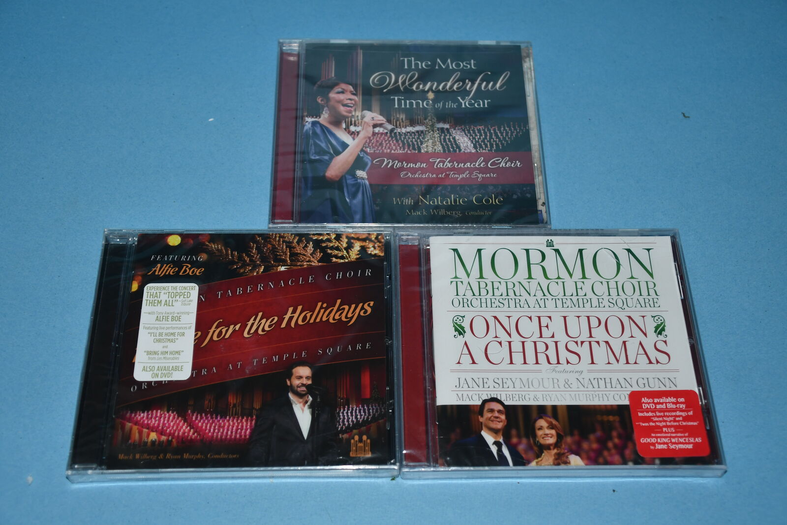 3 NEW, SEALED "MORMON TABERNACLE CHOIR" CHRISTMS CD'S for $5