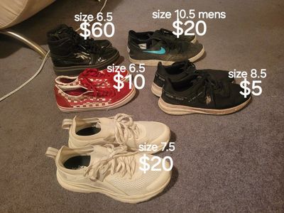 woman's clothes, shoes, bags, misc