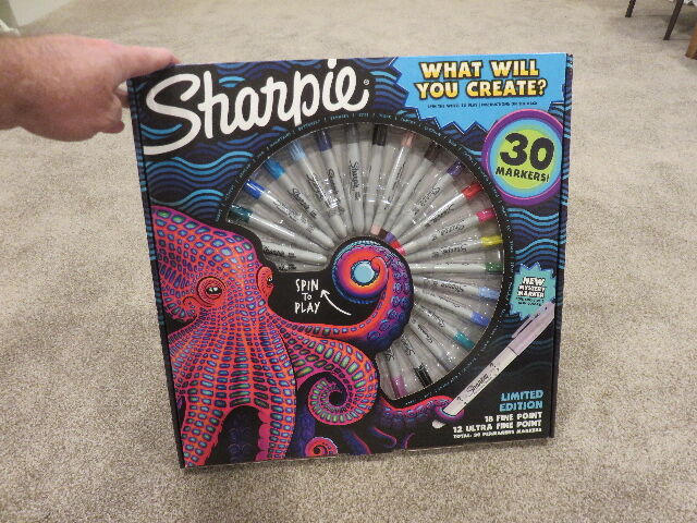 BNIB SHARPIE SPINNER PACK - 30 SHARPIE COLORS