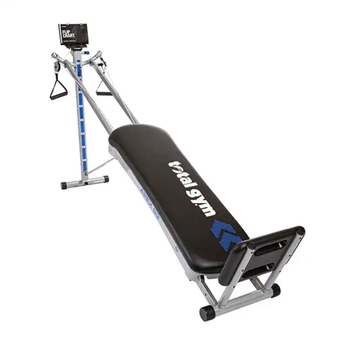 Used Like New Total Gym with multiple accessories
