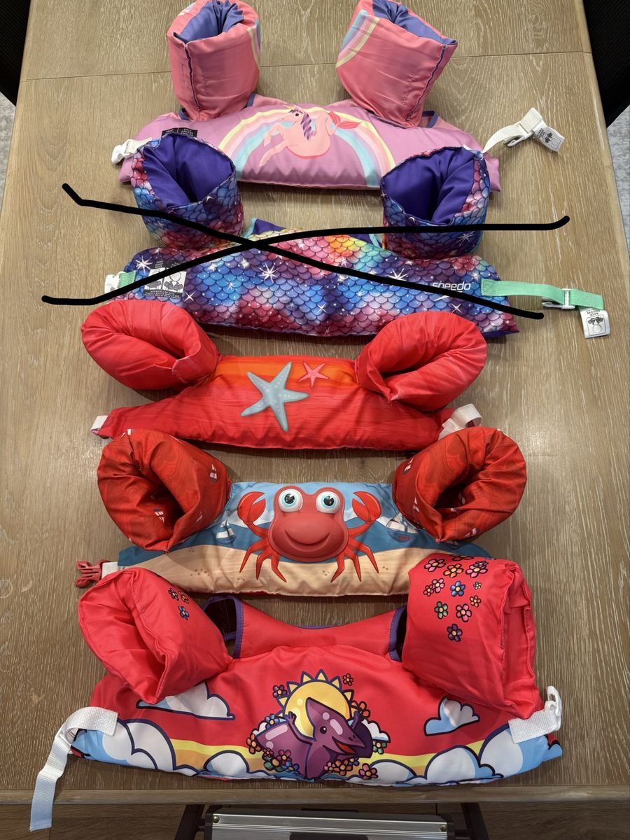 Assorted Kids Puddle Jumper - $5 Each
