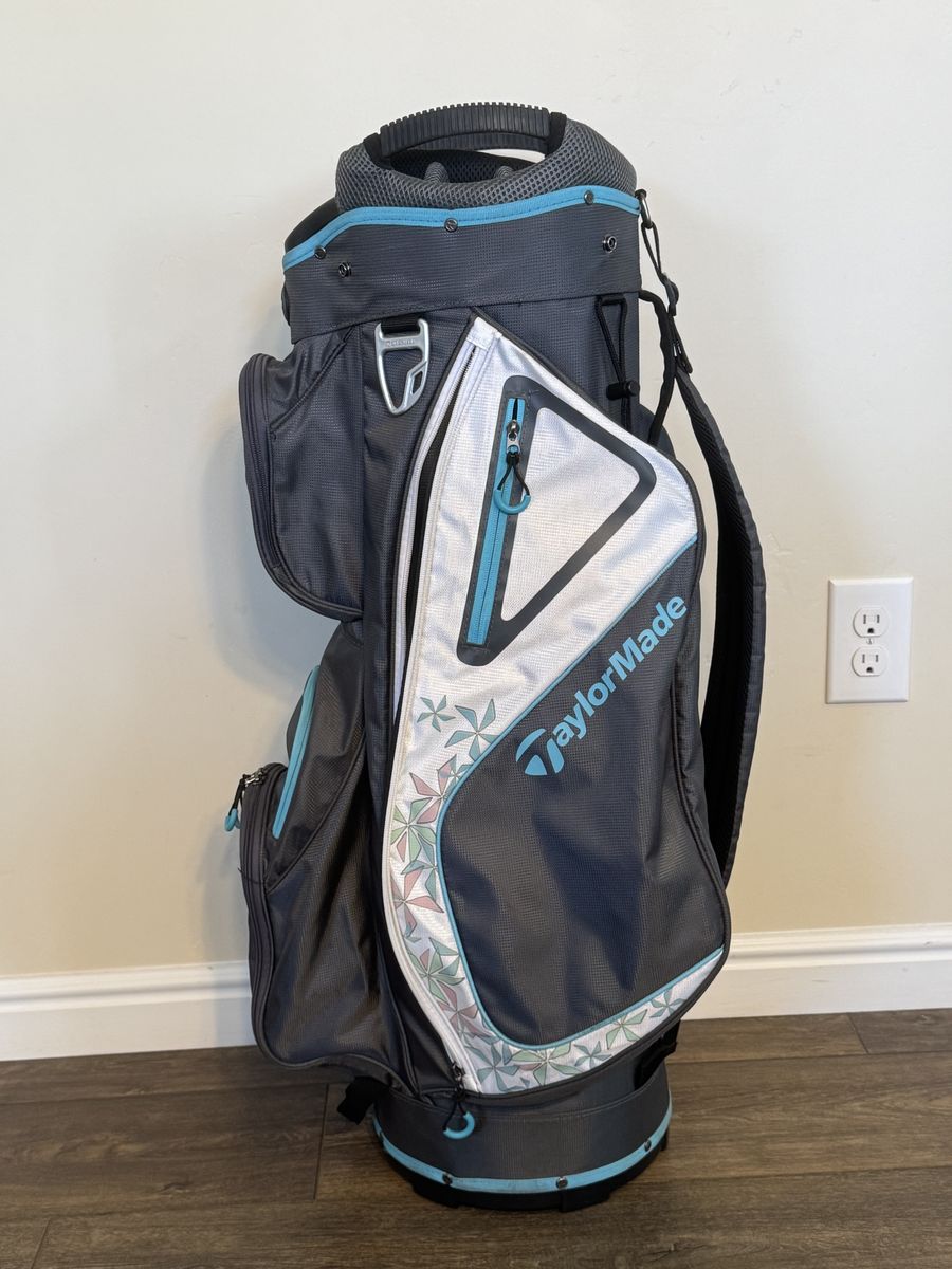TaylorMade Kalea Cart Bag – Cute, Clean, Lightweight, Used Once