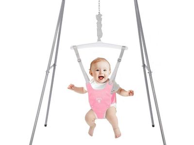 Baby Jumper with Stand, Pink