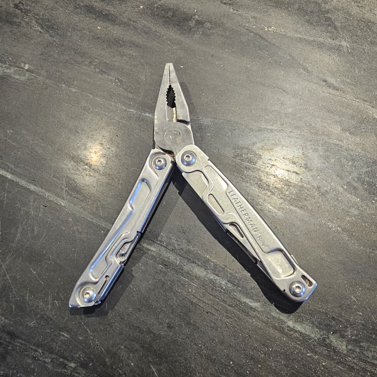 Leatherman Rev and holster.