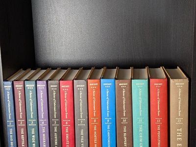 A Series of Unfortunate Events Books 1-13 Hardcover Lemony Snicket Complete Set