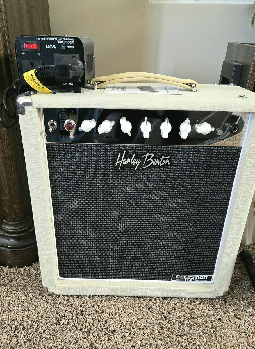Harley Benton 15W Tube Amp – Pro 115V/220V Transformer Mod Ready for US & EU Power