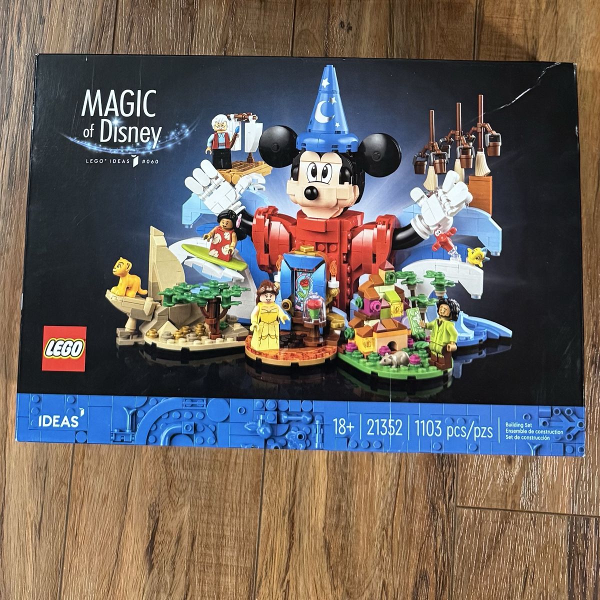 LEGO Ideas Magic of Disney 21352 Building Set New Sealed