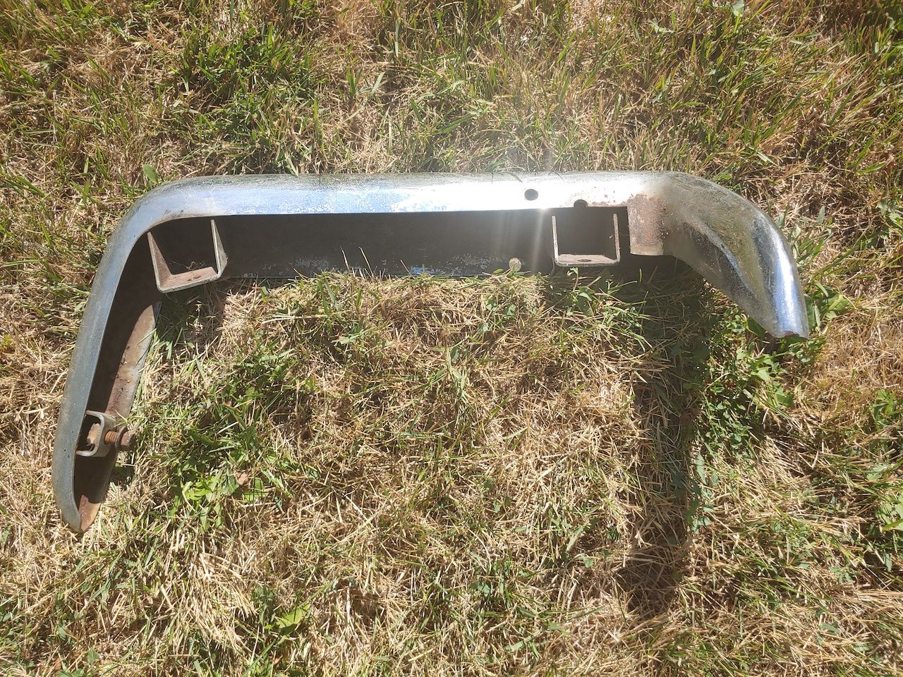 1968-1973 C3 Corvette Chrome Rear Bumper / Drivers Side Only