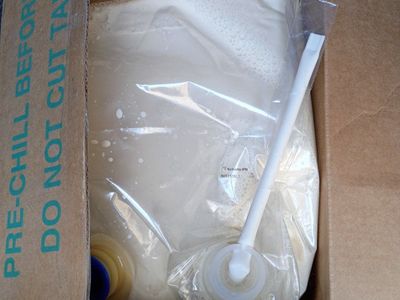 two and a half gallon liquid French vanilla creamer