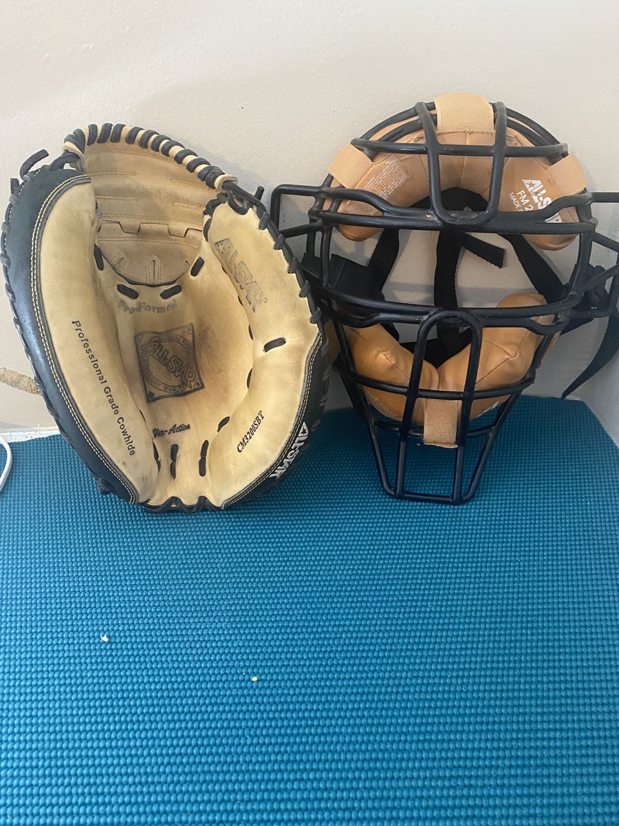 ALL-STAR CATCHERS MASK & MITT