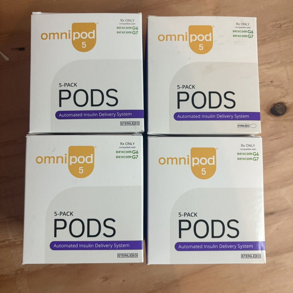 Omnipod 5 (5 packs) G6/G7 New