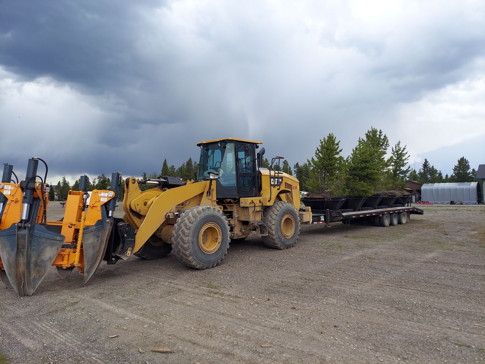 CAT 950 GC /  Optimal 1700 Tree Spade