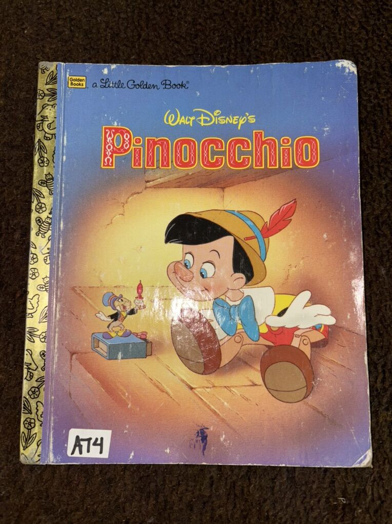 1996 Pinocchio Book Collectors Beautiful Illustrat