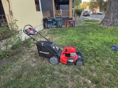 nice Lawn mower self propelled good working condition .